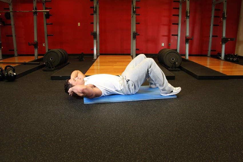 Démonstration de l’exercice : Crunch abdominal