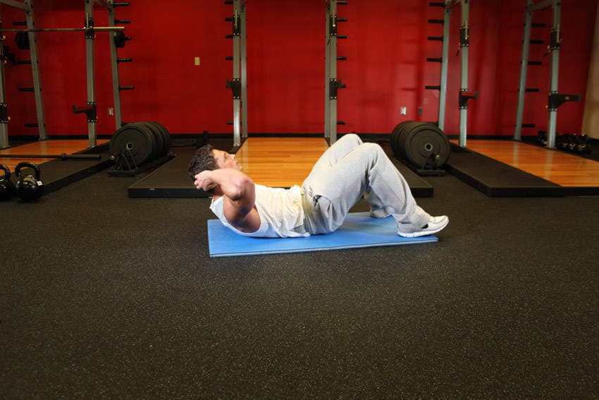 Démonstration de l’exercice : Crunch abdominal