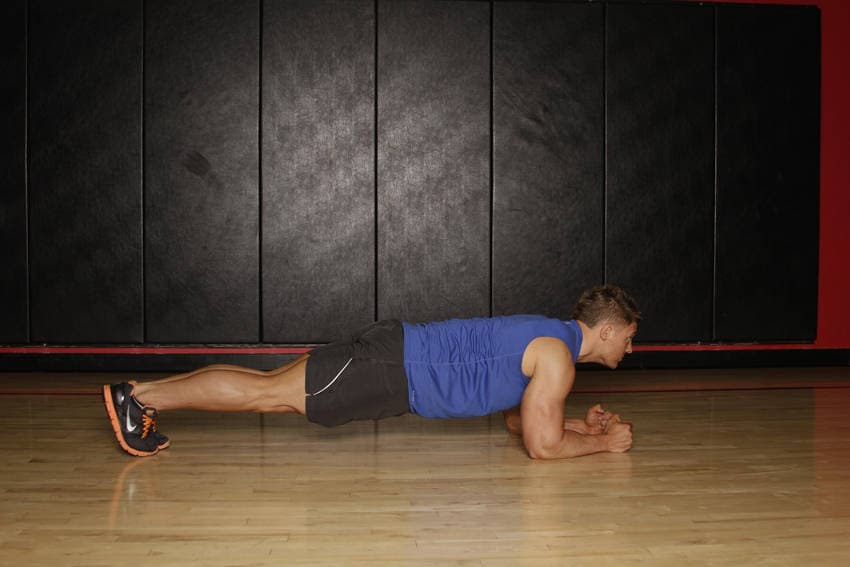 Démonstration de l’exercice : Gainage (planche)