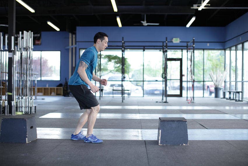 Démonstration de l’exercice : Skip sur box