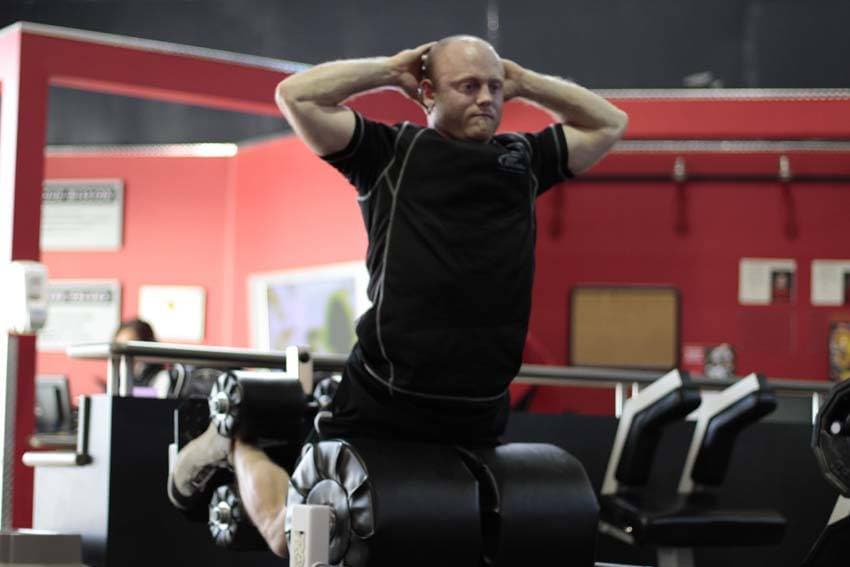 Démonstration de l’exercice : Glute ham raise