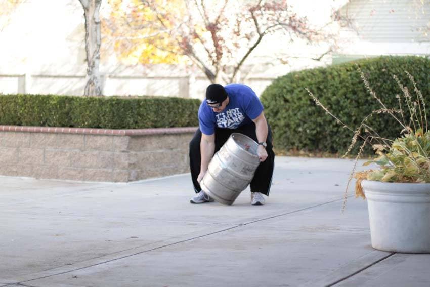 Démonstration de l’exercice : Chargement de fût (Keg Load)
