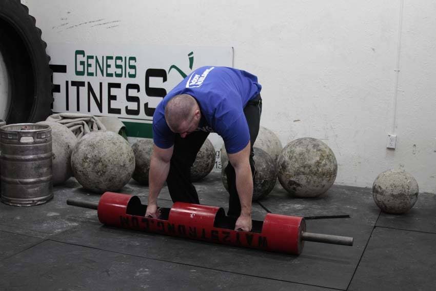 Démonstration de l’exercice : Log lift (développé du tronc)