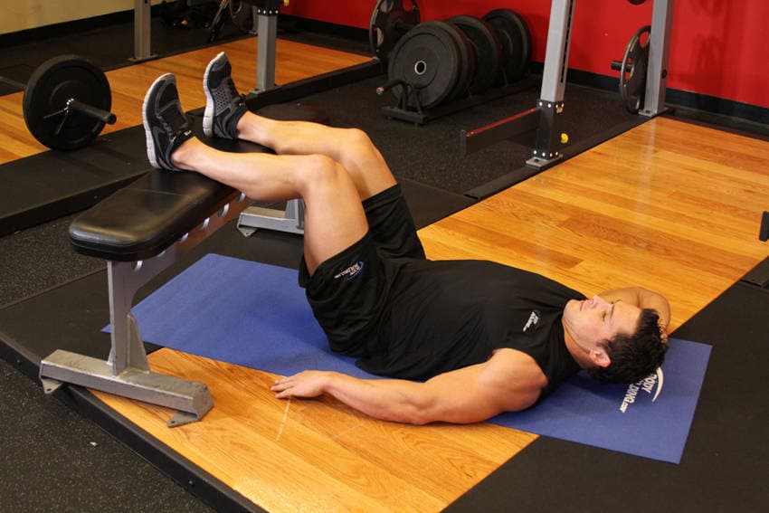 Démonstration de l’exercice : Crunch obliques