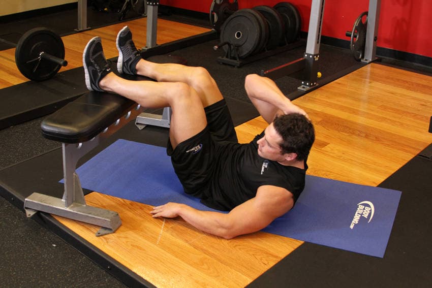 Démonstration de l’exercice : Crunch obliques