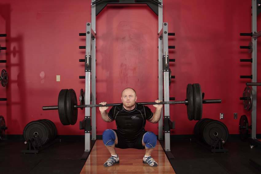 Démonstration de l’exercice : Squat olympique
