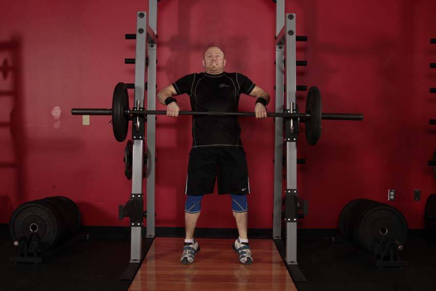 Démonstration de l’exercice : Amenée de la barre au rack