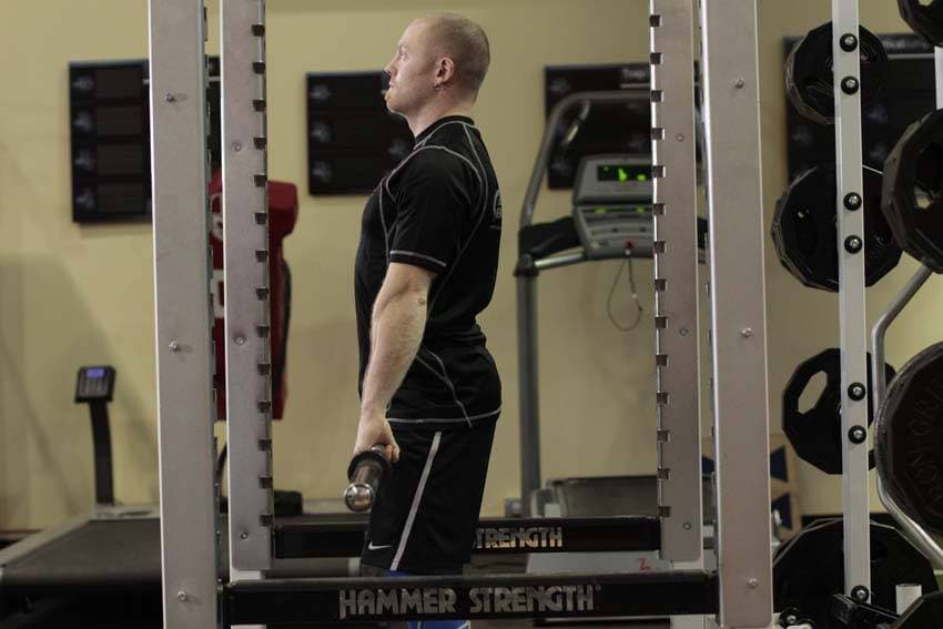 Démonstration de l’exercice : Rack pull