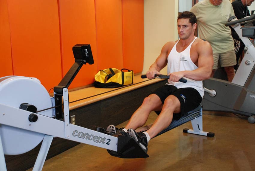 Démonstration de l’exercice : Rameur en position assise