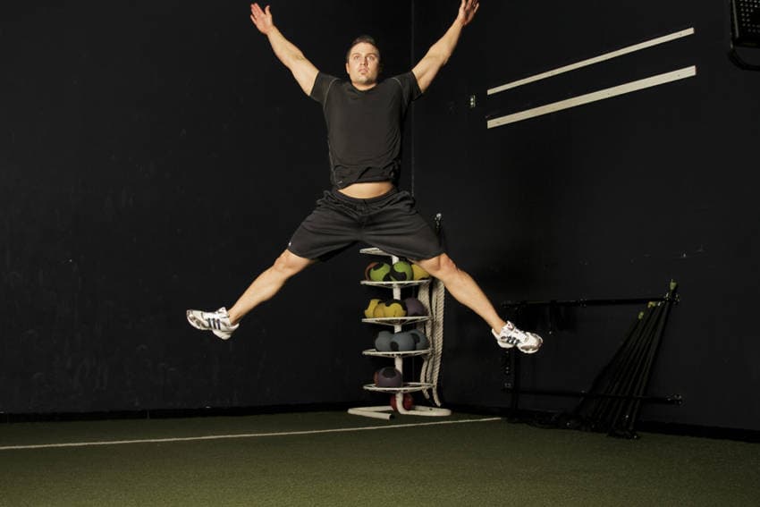 Démonstration de l’exercice : Star jump (saut étoile)